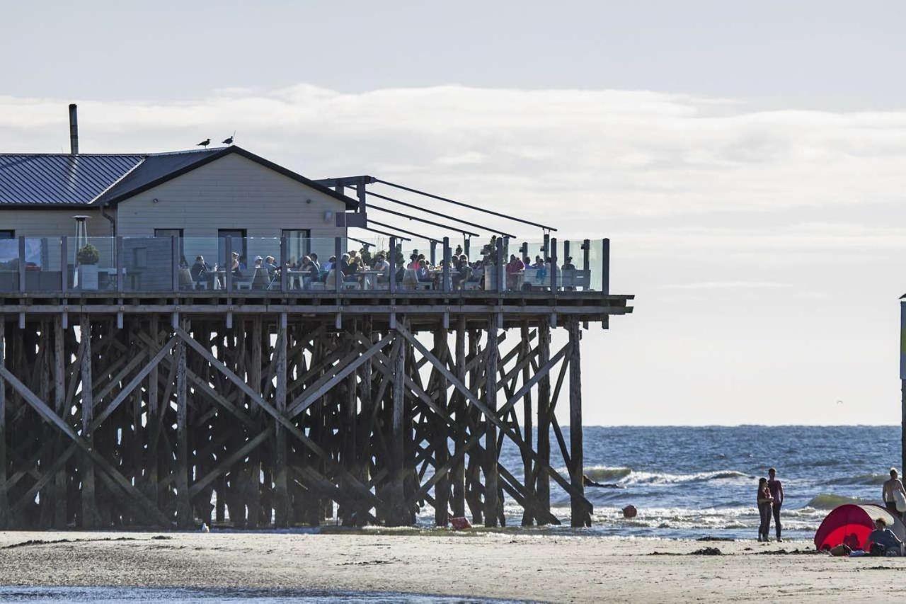Haushaelfte-Poppenspaeler Sankt Peter-Ording Exteriör bild