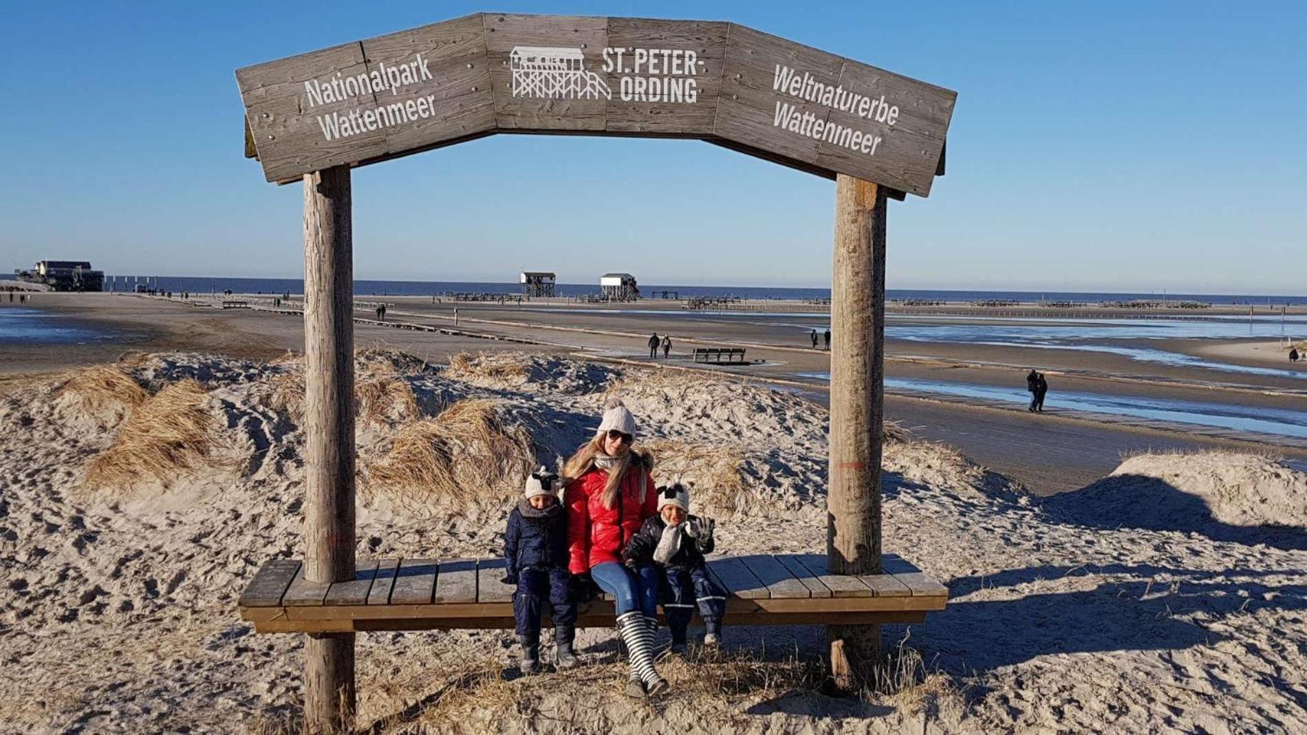 Haushaelfte-Poppenspaeler Sankt Peter-Ording Exteriör bild